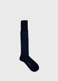 Paul Stuart Cotton Horizontal Stripe Sock, thumbnail 1