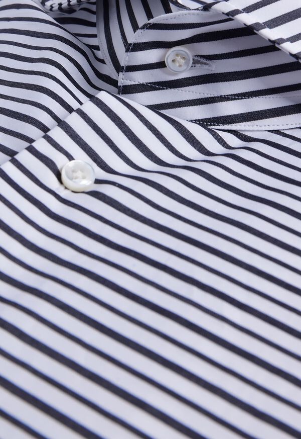 Paul Stuart Horizontal Stripe Dress Shirt, image 3