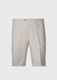 Paul Stuart Linen Bermuda Short, thumbnail 1