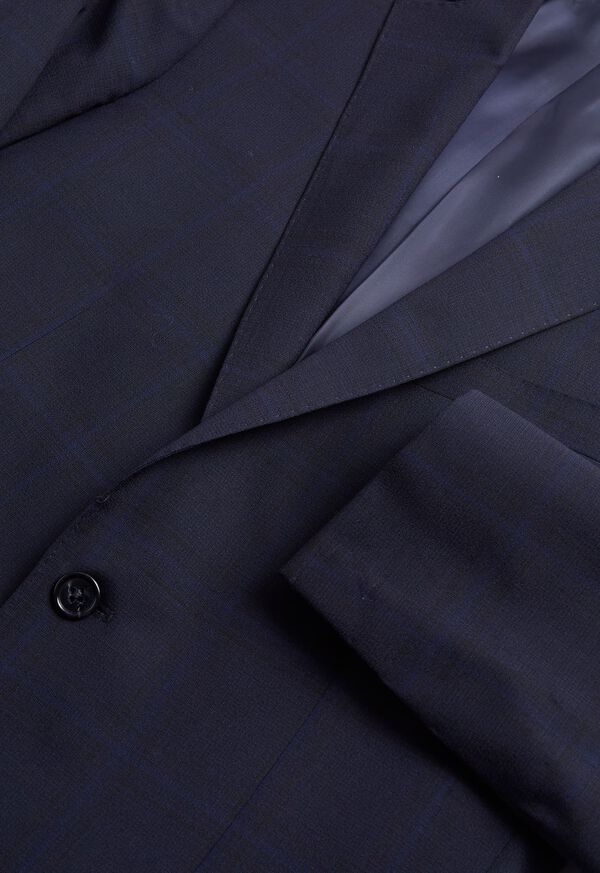Paul Stuart Tonal Windowpane All Year Wool Suit, image 5