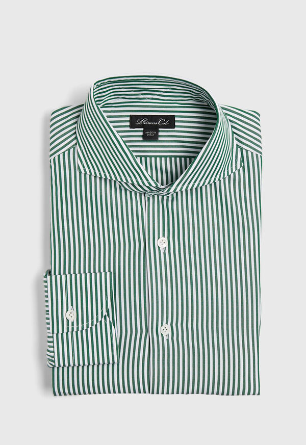 Paul Stuart Cotton Stripe Dress Shirt, image 1