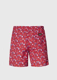 Paul Stuart Hook & Bobber Print Swim Trunk, thumbnail 2