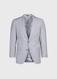 Paul Stuart Textured Solid Wool Suit, thumbnail 2