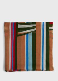 Paul Stuart Striped Scarf, thumbnail 2