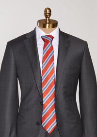 Paul Stuart Printed Bold Stripe Tie, thumbnail 2
