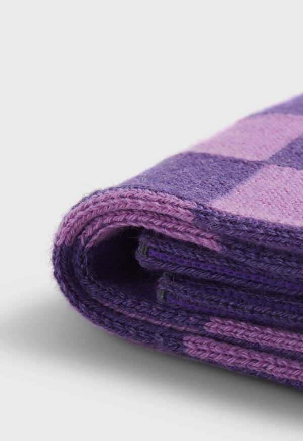 Paul Stuart Cotton Checkerboard Sock, image 2