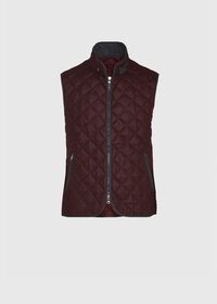 Paul Stuart Merino Wool Flannel Quilted Vest, thumbnail 1