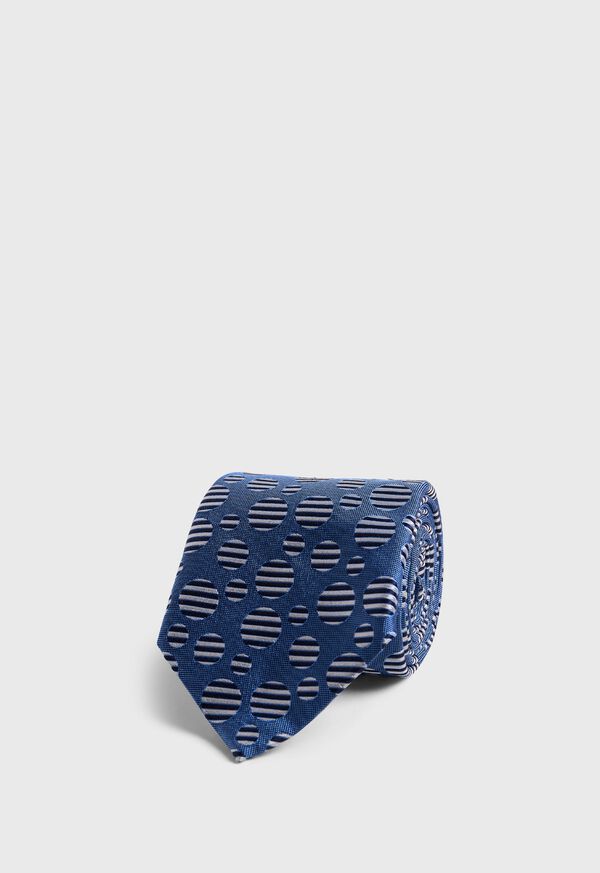 Paul Stuart Woven Silk Tossed Circle, image 1