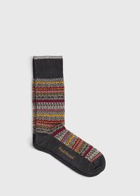 Paul Stuart Fair Isle Sock, thumbnail 1