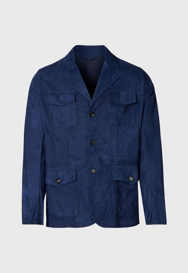 Paul Stuart Suede Field Jacket, image 1