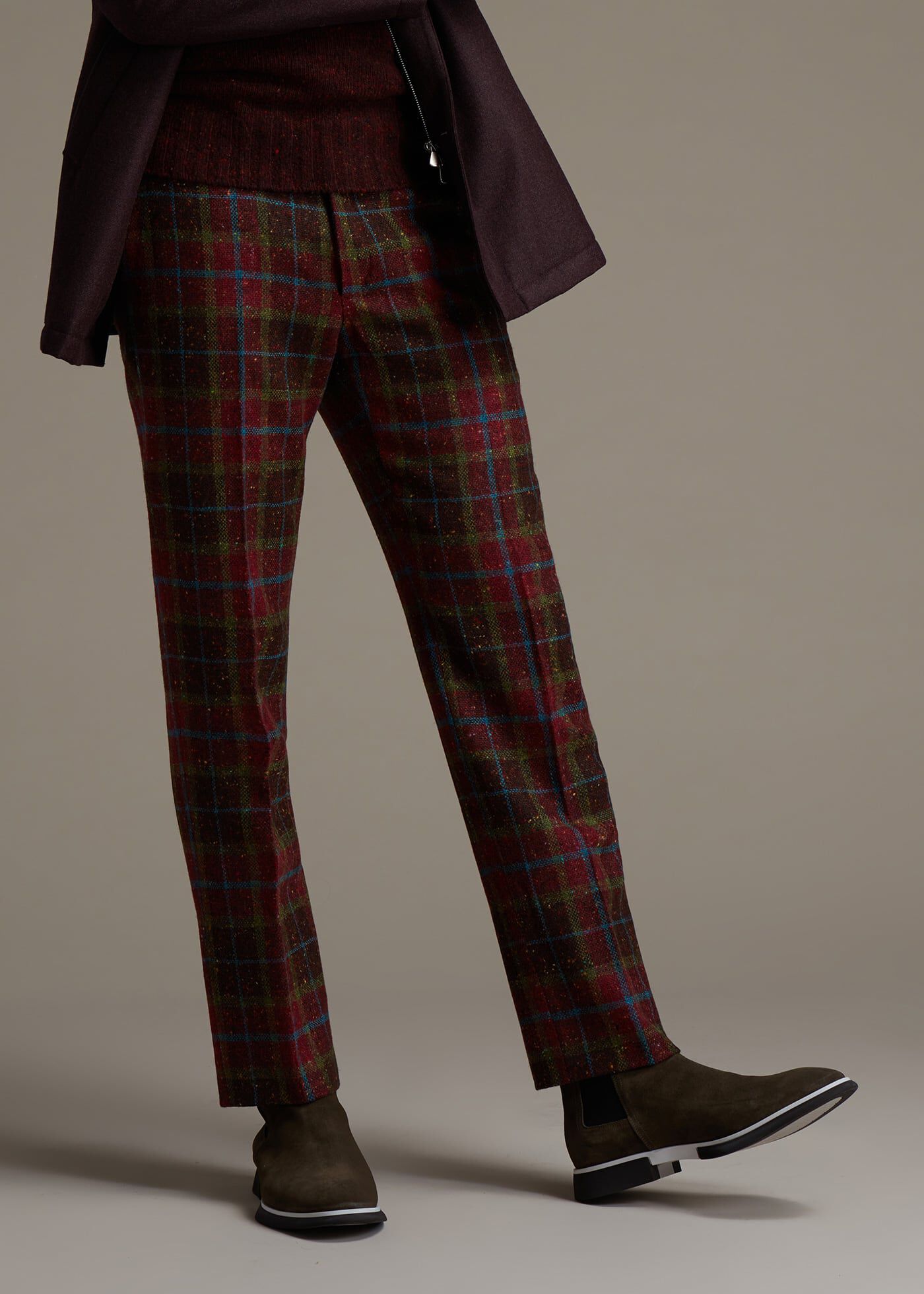Tweed on sale plaid pants