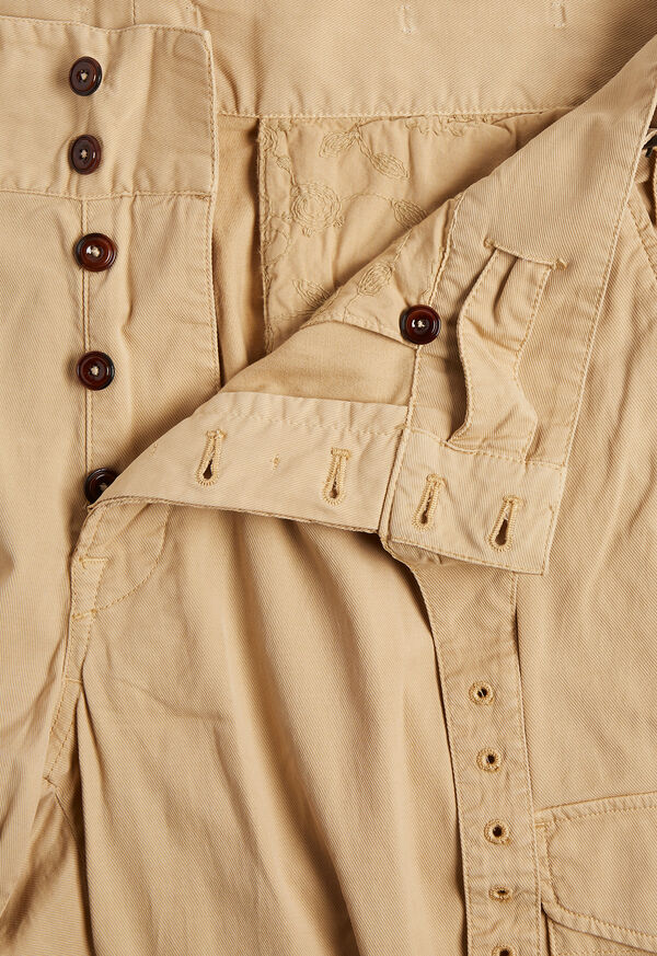 Paul Stuart Khaki Gurkha Pant with Side Envelope, image 2