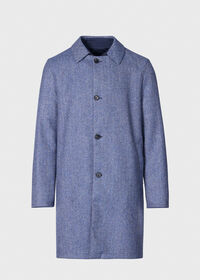 Paul Stuart Wool Herringbone Reversible Coat, thumbnail 1