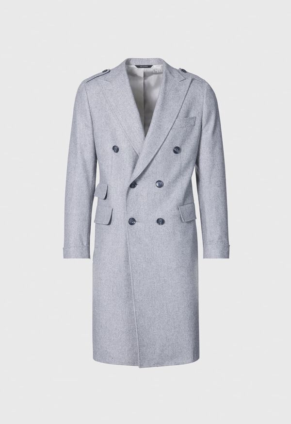 Paul Stuart Flannel British Warm Coat