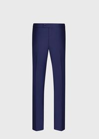Paul Stuart Solid Navy Double Breasted Suit, thumbnail 5