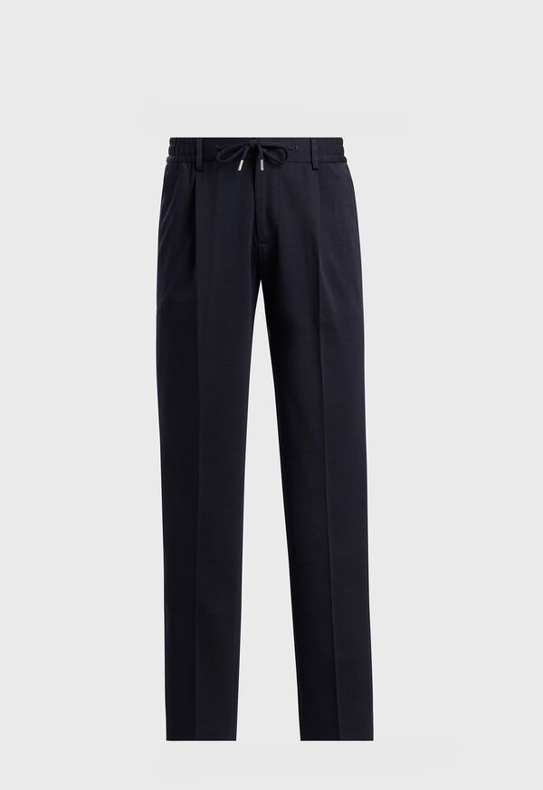 Paul Stuart Wool & Cotton Jersey Drawstring Pant, image 1