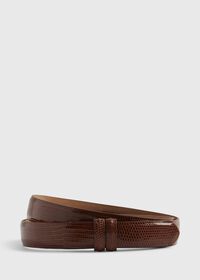 Paul Stuart Lizard Slide Strap Belt, thumbnail 3