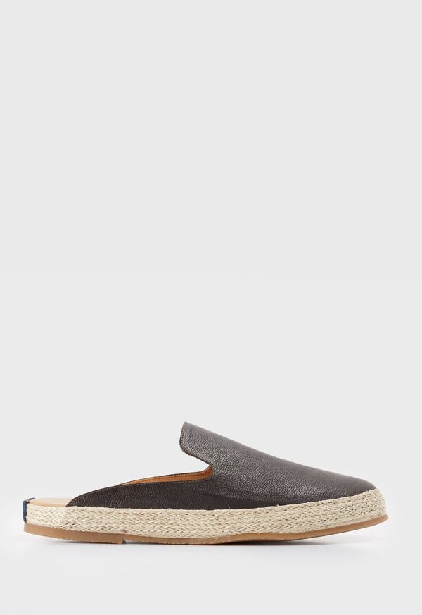 Paul Stuart Miami Leather Espadrille Slide, image 1