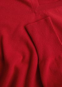 Paul Stuart Classic Cashmere V-Neck Sweater, thumbnail 2