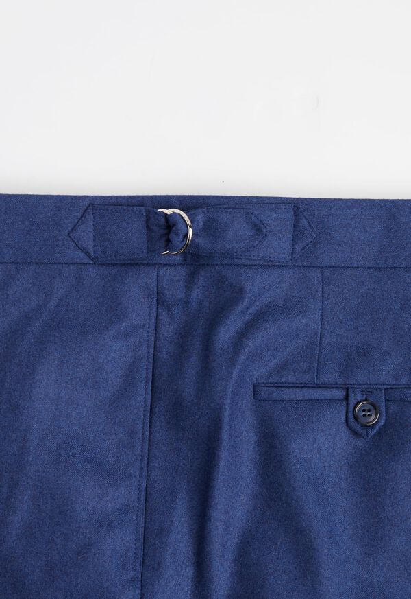 Paul Stuart Solid Mid Blue 120s Pant, image 3