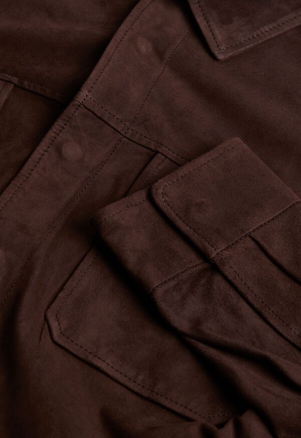 Paul Stuart Suede Shirt, image 2