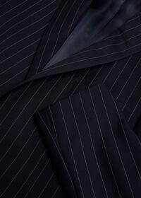 Paul Stuart Navy Pinstripe Wool Suit, thumbnail 2