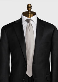 Paul Stuart Solid Silk Tie, thumbnail 2