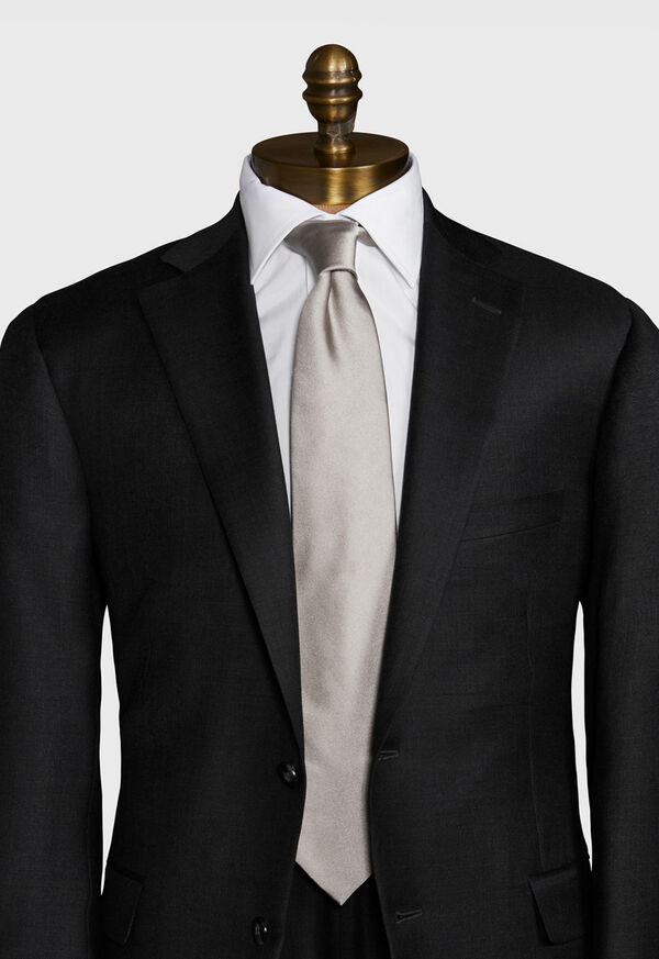 Paul Stuart Solid Silk Tie, image 2