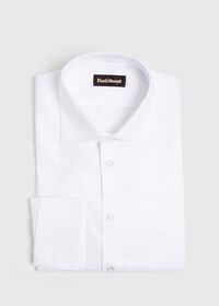 Paul Stuart Allover Pique Dress Shirt, thumbnail 1