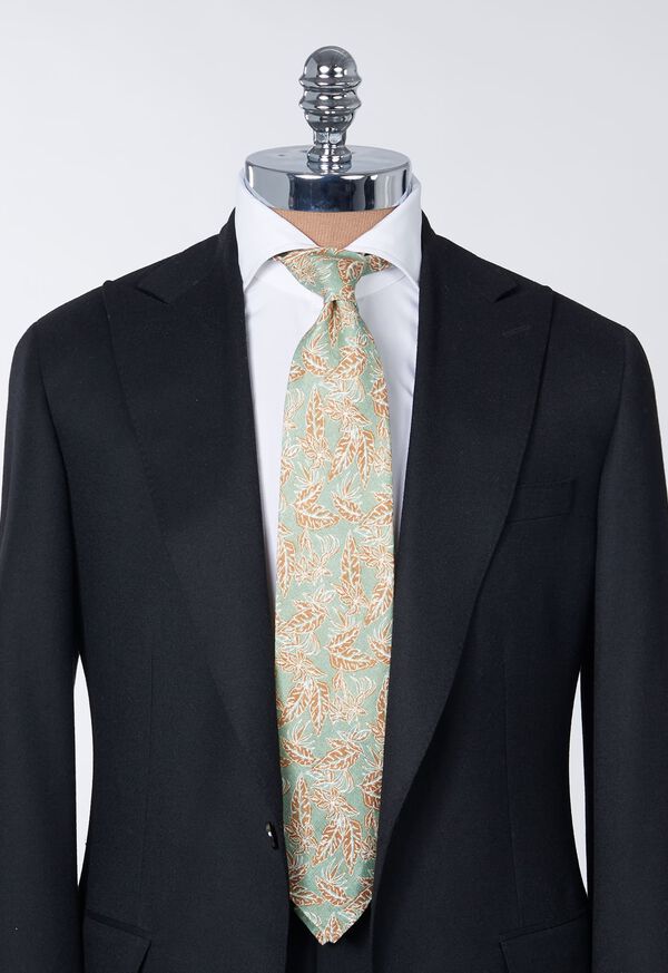 Paul Stuart Printed Linen Floral Tie, image 2
