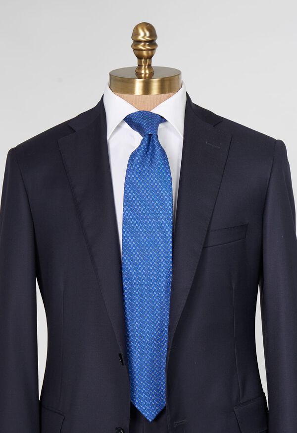 Paul Stuart Printed Silk Micro Diamond Tie, image 6