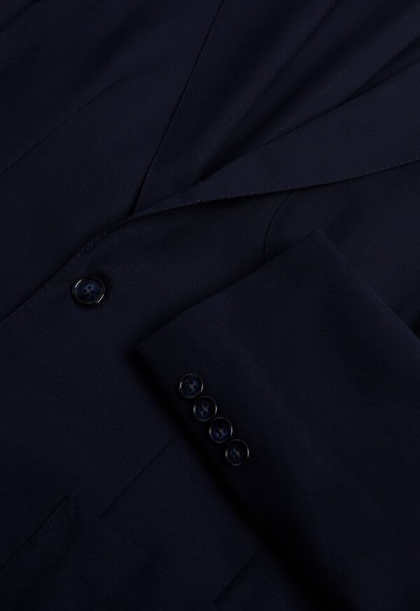 Paul Stuart Solid Navy Tropical Blazer, image 3