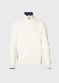 Paul Stuart Pima Cotton 1/2 Zip Sweater, thumbnail 1