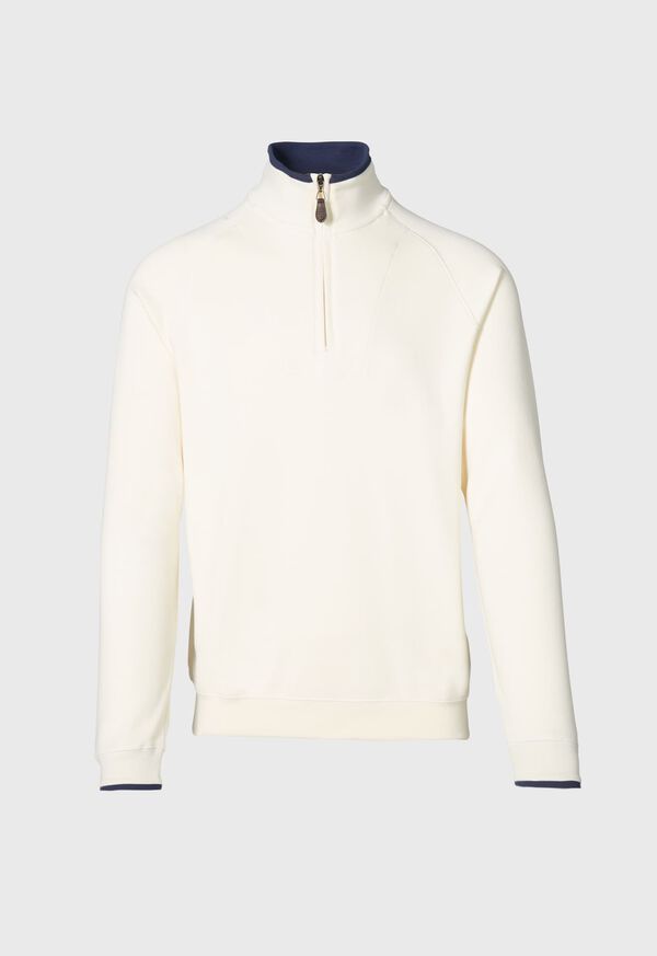 Paul Stuart Pima Cotton 1/2 Zip Sweater, image 1