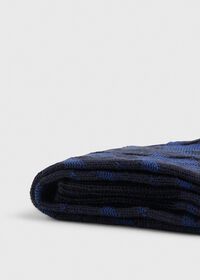 Paul Stuart Two-Toned Oversized Houndstooth Sock, thumbnail 2