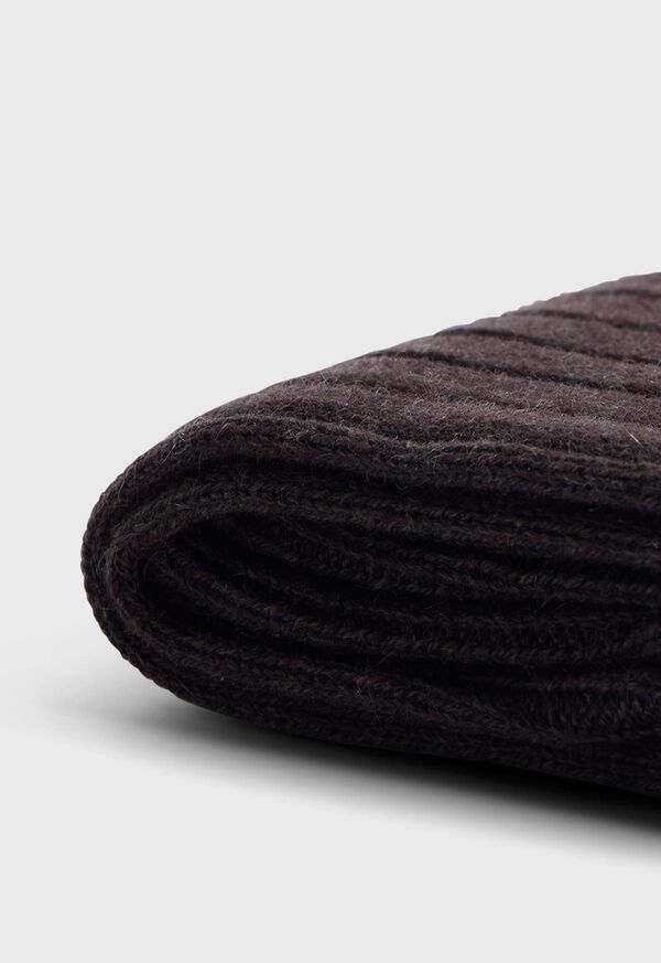 Paul Stuart Ribbed Cashmere Sock, image 2