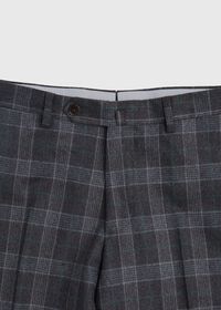 Paul Stuart Grey Plaid Wool Suit, thumbnail 7