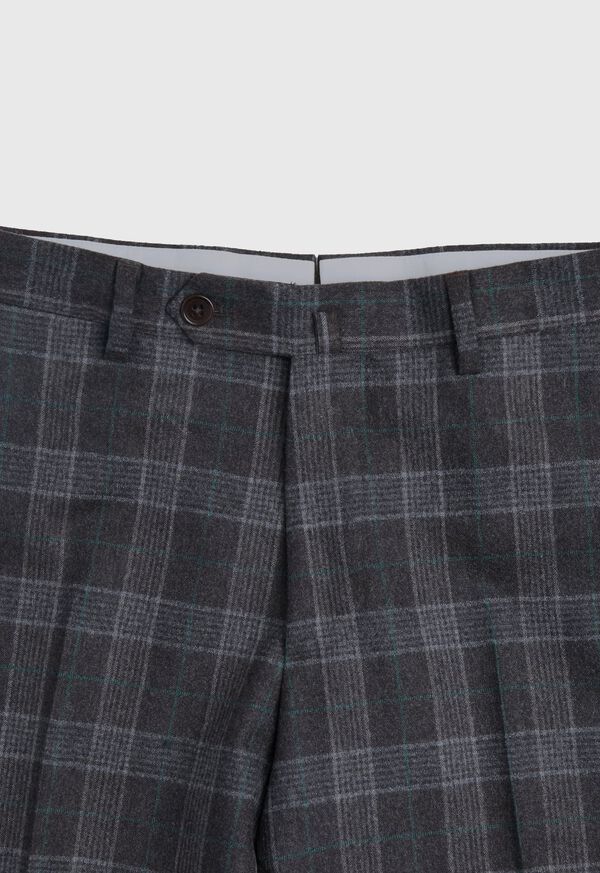 Paul Stuart Grey Plaid Wool Suit, image 7