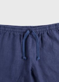 Paul Stuart Drawstring Washed Linen Walk Shorts, thumbnail 2