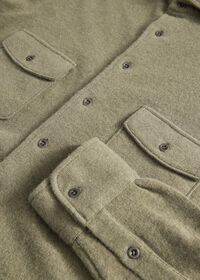 Paul Stuart Wool & Cashmere Knitted Shirt, thumbnail 2