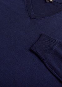 Paul Stuart Merino Wool V-Neck Sweater, thumbnail 2