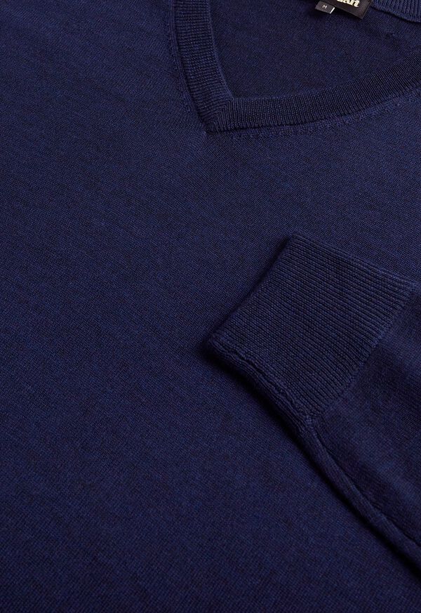 Paul Stuart Merino Wool V-Neck Sweater, image 2