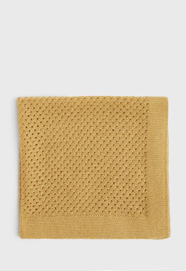 Paul Stuart Cashmere Blend Knit Pocket Square, image 2