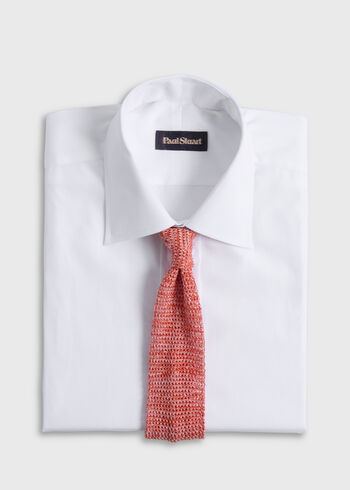 Paul Stuart Silk and Linen Knitted Tie
