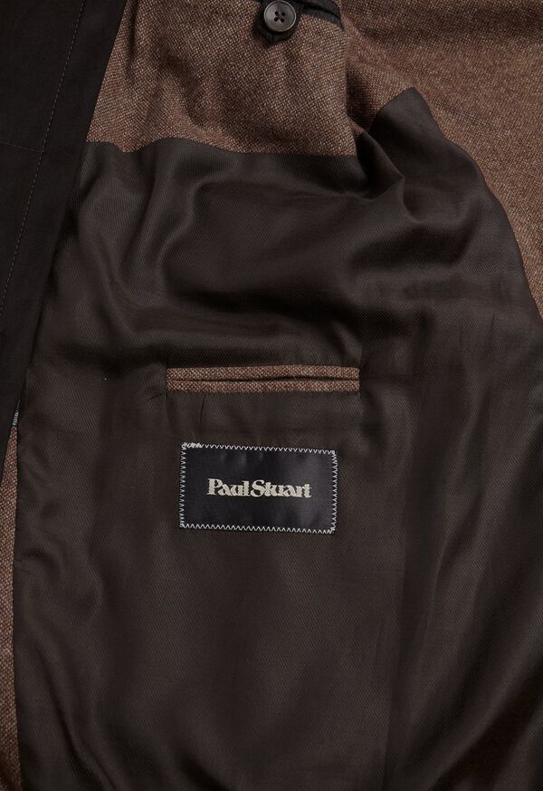 Paul Stuart Cashmere Tan Melange Vest Jacket, image 6
