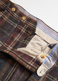 Paul Stuart Shetland Wool Plaid Trouser, thumbnail 3