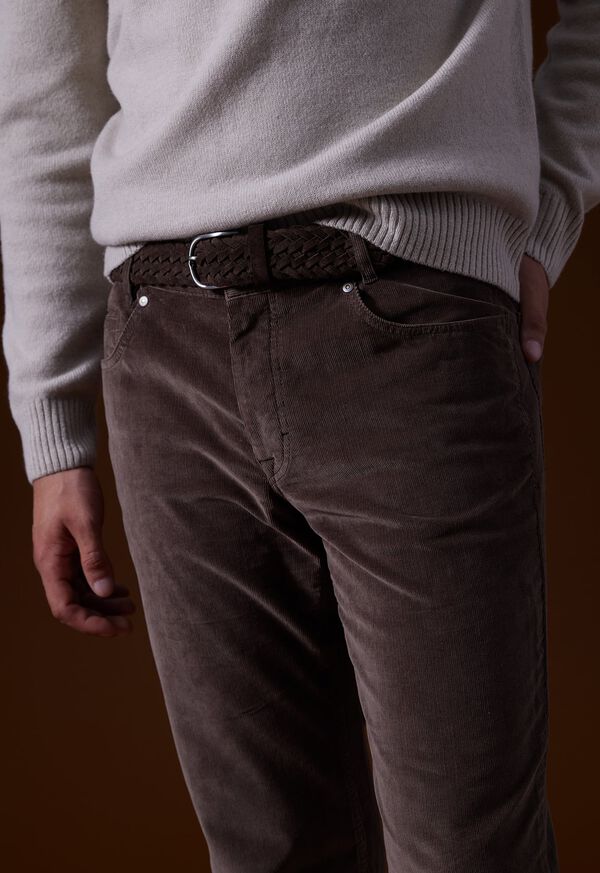 Paul Stuart Woven Suede Belt, image 2