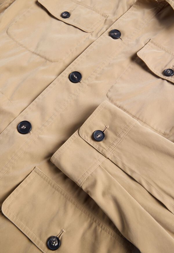 Paul Stuart Belsetta Safari Jacket with Suede Trim, image 5