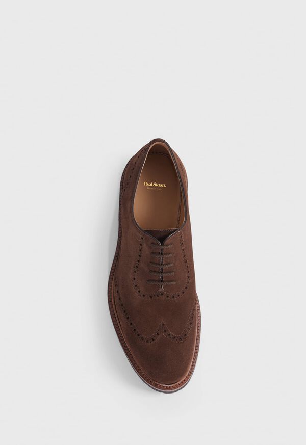 Paul Stuart Homer Suede Wing Tip Oxford, image 4