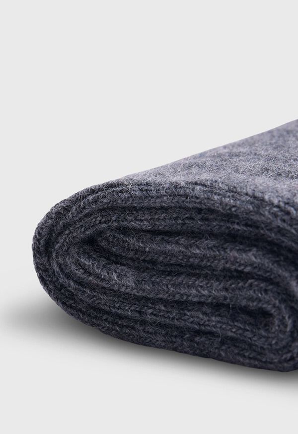 Paul Stuart Cashmere Blend Ribbed Sock, image 2